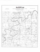 Hanover Township, Iowa River, Allamakee County 1886 Version 1